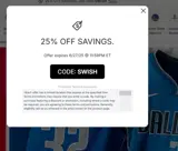 Washington Wizards coupon verification screenshot