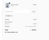 ZIVA10 coupon verification screenshot
