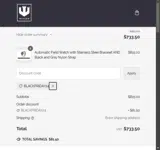 BLACKFRIDAY24 coupon verification screenshot