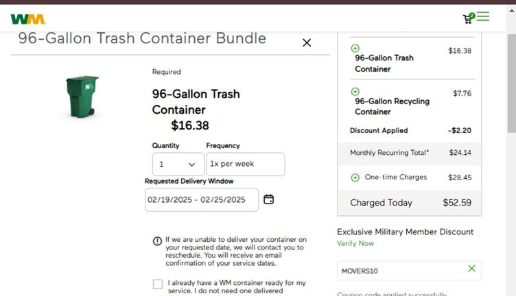Waste Management Promo Codes - 15% Off Coupons Mar 2026
