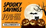 halloween10 coupon verification screenshot