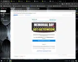 MEMORIALSALE coupon verification screenshot