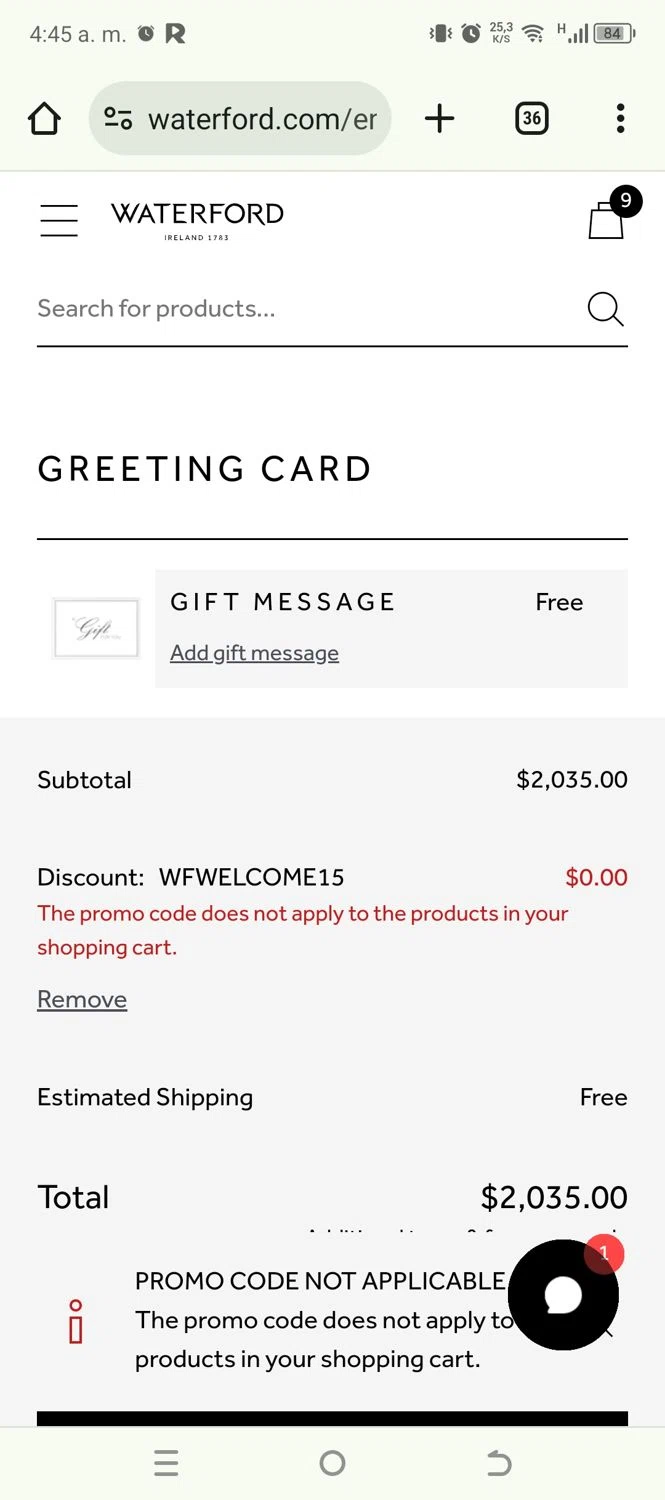 Waterford Promo Codes 50 Off July 2024