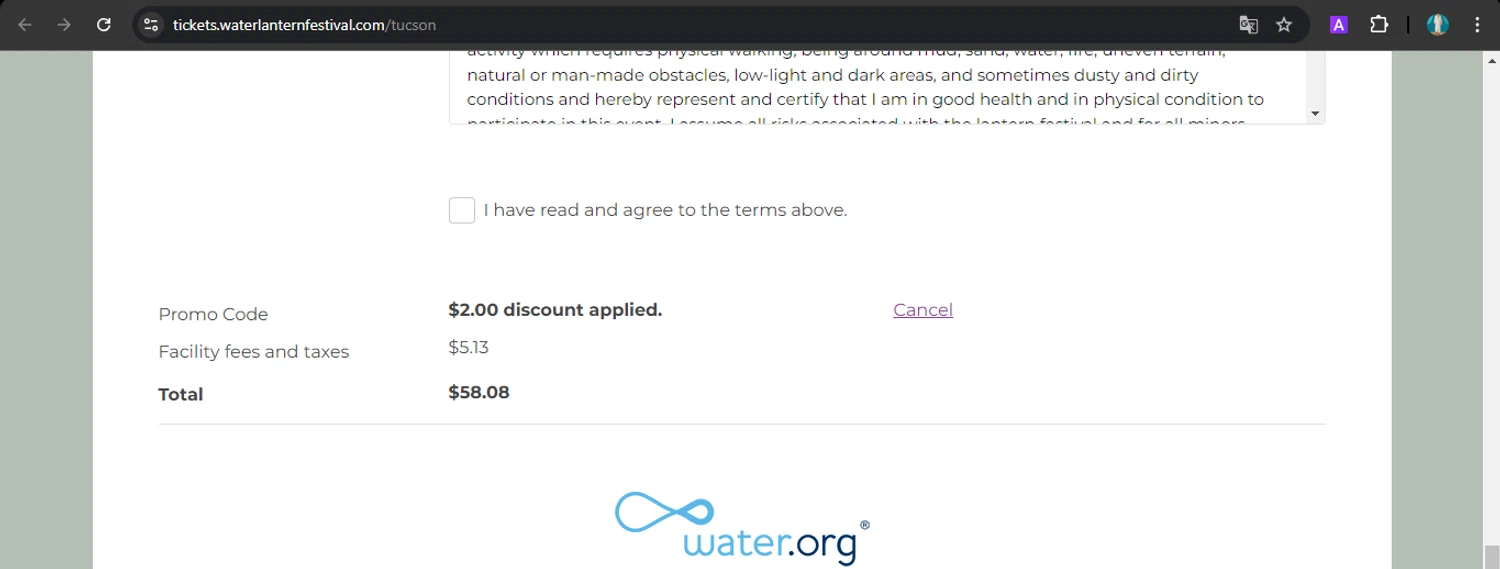 how to use WE Fest coupons