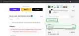 Discount coupon verification screenshot