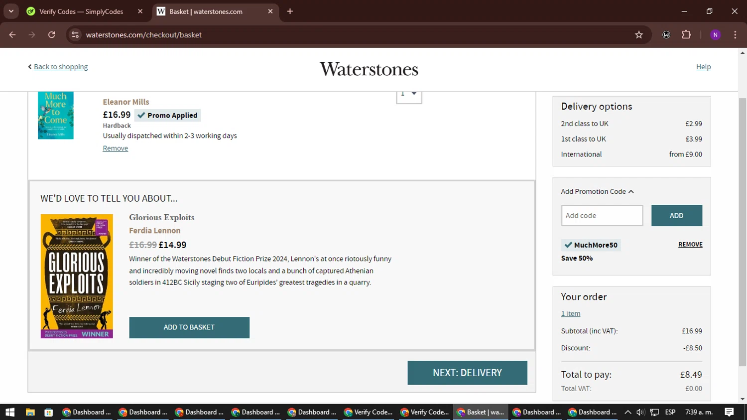 Waterstones Promo Codes 3 Off Coupon Codes in August 2024 SimplyCodes