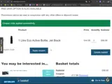 WTGAW20 coupon verification screenshot