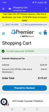 251RFSFM coupon verification screenshot