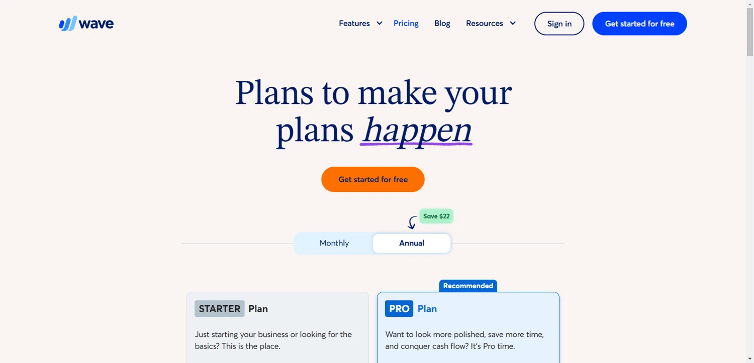 Wave Financial coupon code screenshot showing code SAVE15 applied at Wave Financial checkout page. Uploaded by SimplyCodes community member echidanarara on Mar 24, 2025