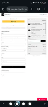 wccsla40 coupon verification screenshot