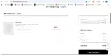 W Concept coupon verification screenshot