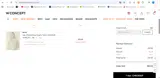 W Concept coupon verification screenshot