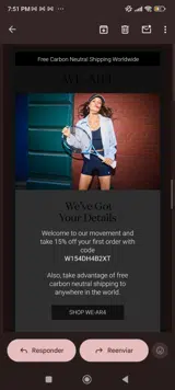 We-Ar4 coupon verification screenshot