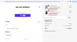 BLUE25 coupon verification screenshot