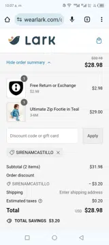 NAYLANIPEPEN coupon verification screenshot