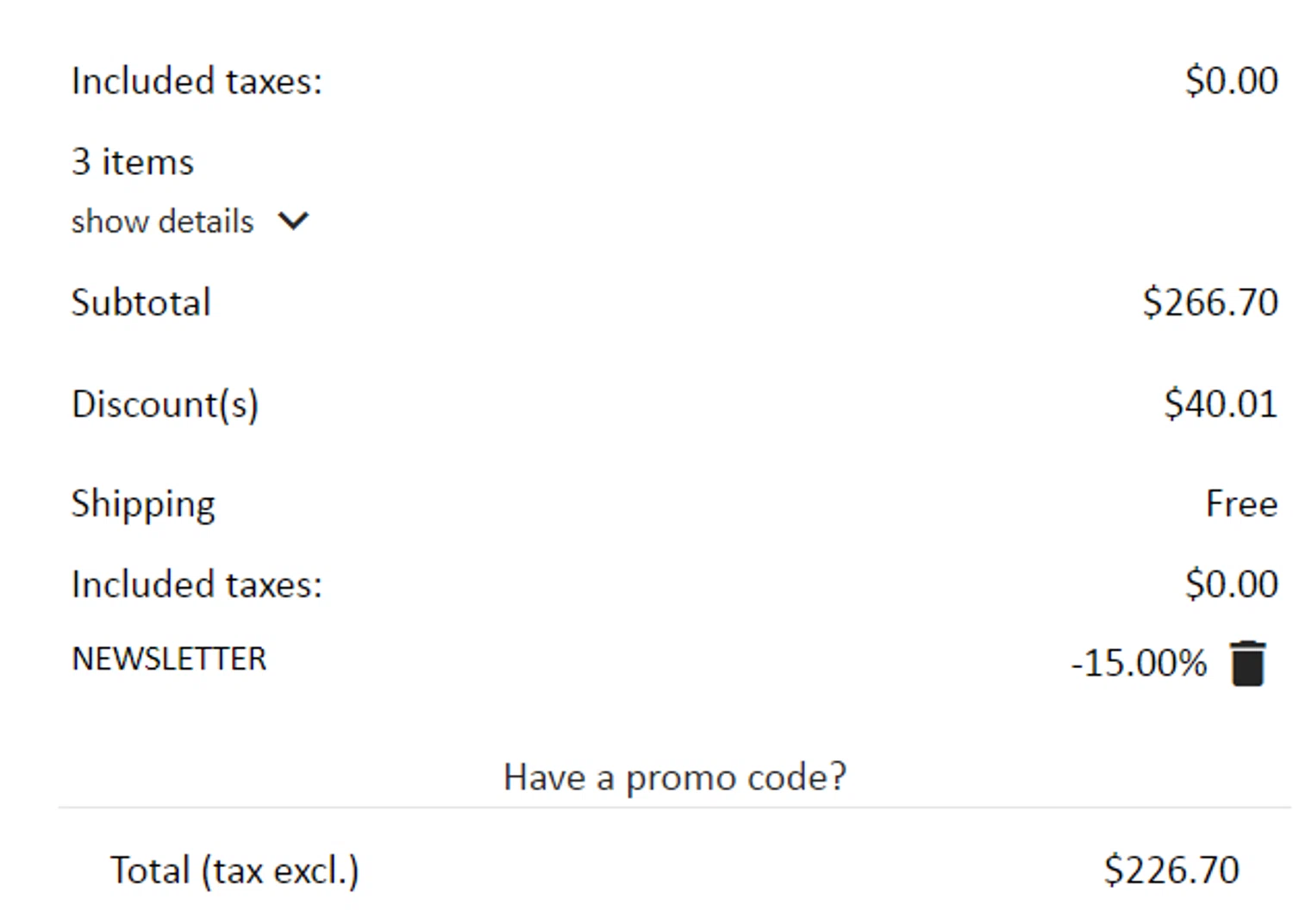 Wear Moi checkout page showing Wear Moi promo code box | Screenshot taken by SimplyCodes community member on Aug 12, 2024