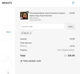 ALL15 coupon verification screenshot