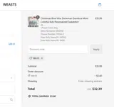 WA10 coupon verification screenshot