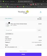EXTRA10 coupon verification screenshot