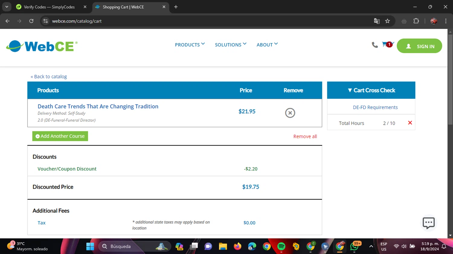 how to use WebCE coupons