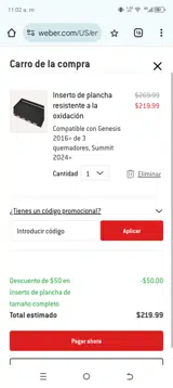 50off coupon verification screenshot