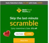 LOVE5 coupon verification screenshot