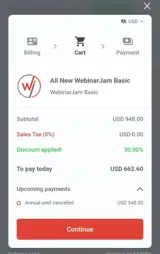 DEMAND30 coupon verification screenshot