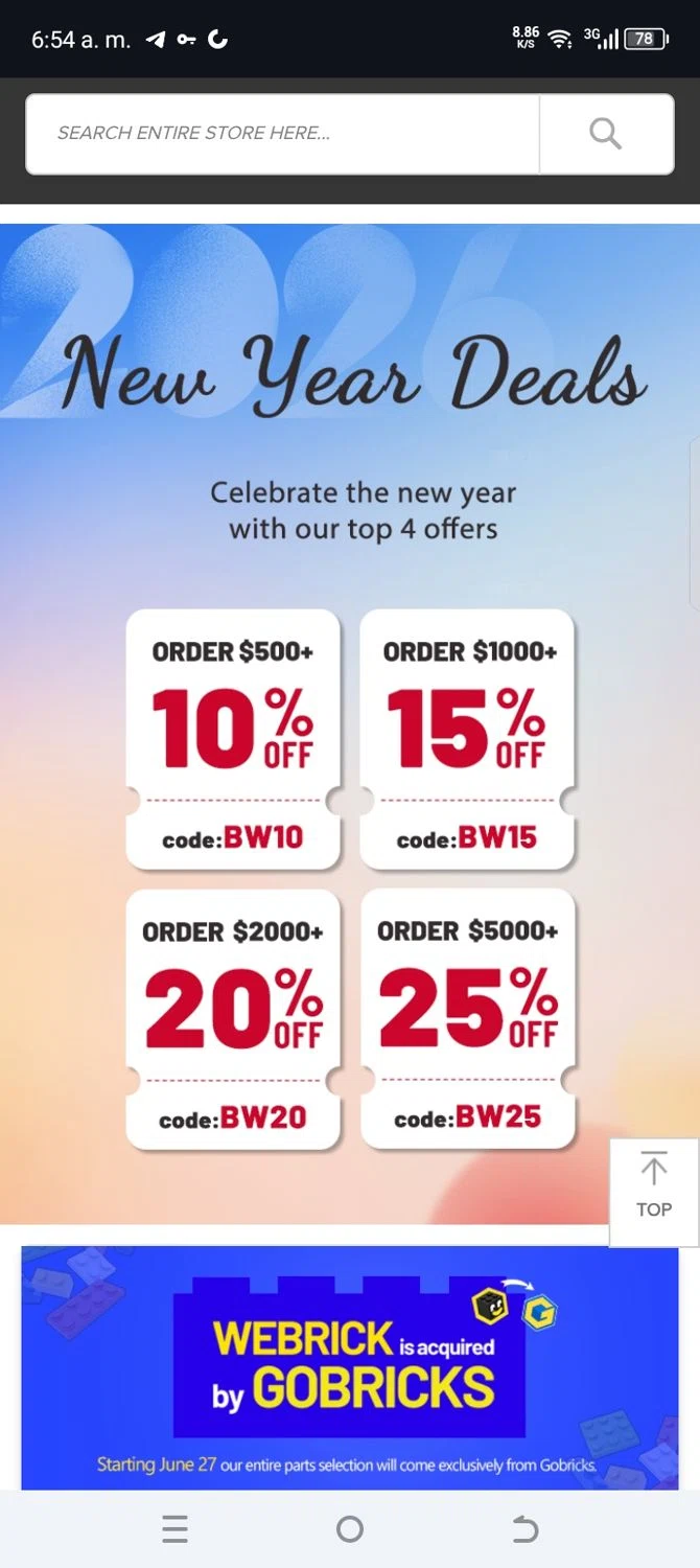 Webrick discount code screenshot showing code Bw25 applied at Webrick checkout page. Uploaded by SimplyCodes community member kellymoreno on Feb 17, 2026