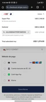 julionematperfumes50 coupon verification screenshot