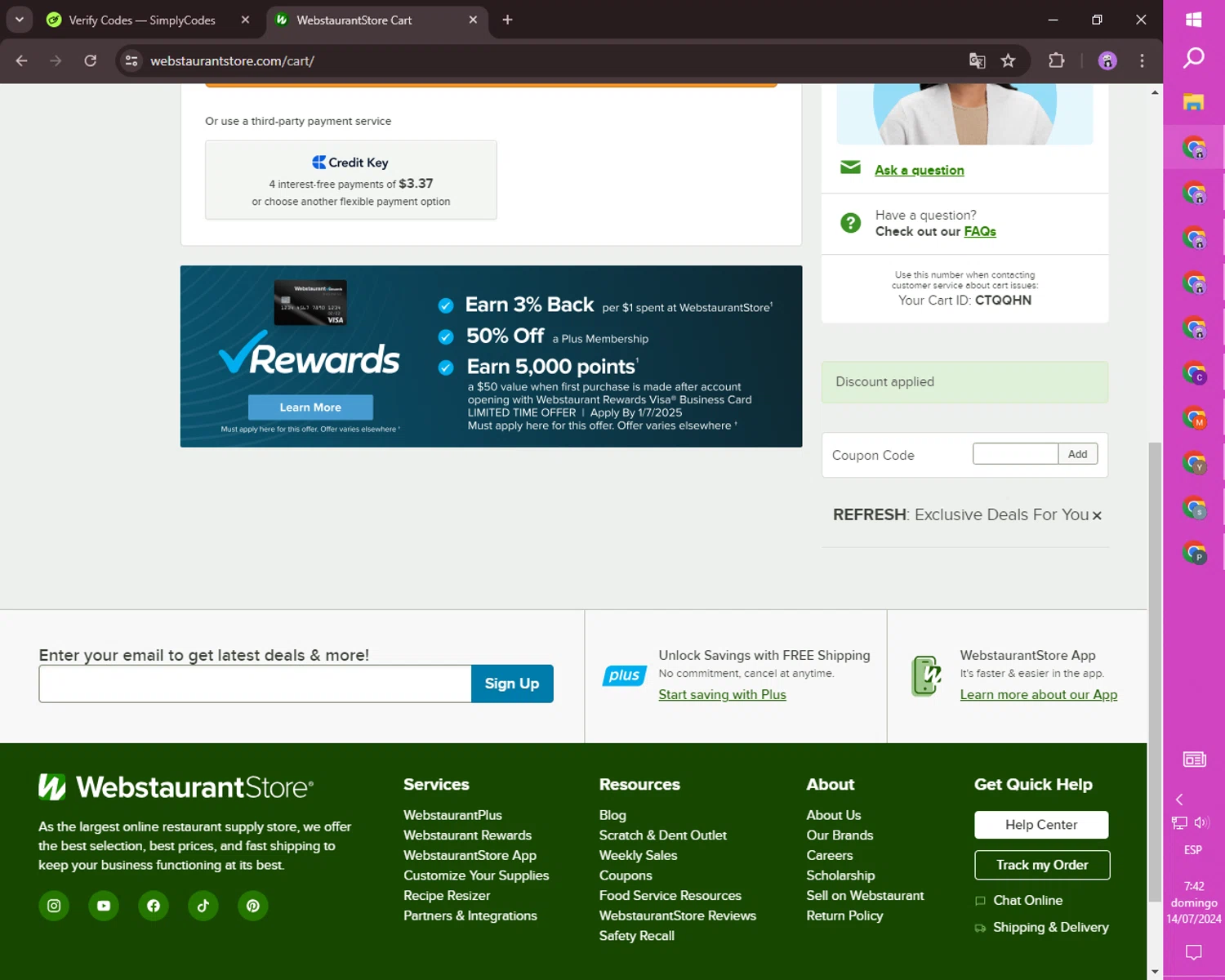 staurant Store Promo Codes 20 Off July 2024