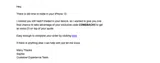 COMEBACK5 coupon verification screenshot