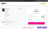 COMEBACK10 coupon verification screenshot