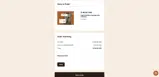 Wedibox coupon verification screenshot