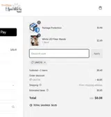 SAVE10 coupon verification screenshot