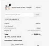 LITTLELEARNERS coupon verification screenshot