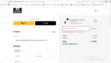 BLACK25 coupon verification screenshot