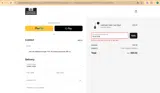 BLACK25 coupon verification screenshot