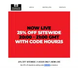 HOUR25 coupon verification screenshot