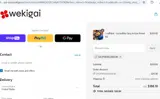 SHOPWEKIGAINOW coupon verification screenshot