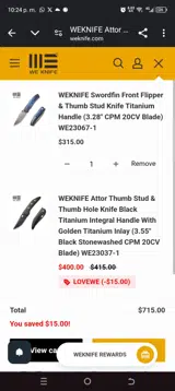 lovewe coupon verification screenshot