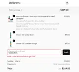WASAVINGS coupon verification screenshot