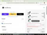 welcome5 coupon verification screenshot
