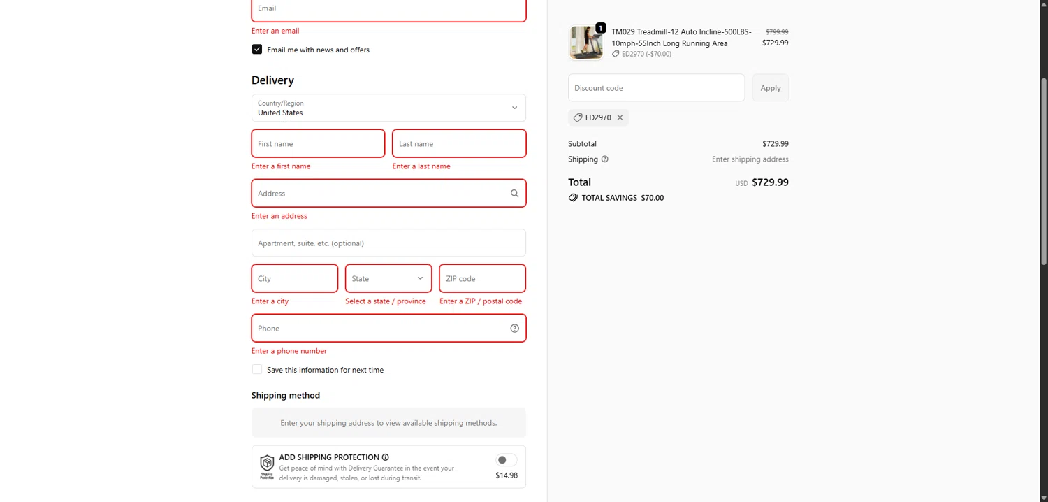 Wellfit discount code screenshot showing code ED2970 applied at Wellfit checkout page. Uploaded by SimplyCodes community member EpicGuardian2592 on Dec 28, 2025