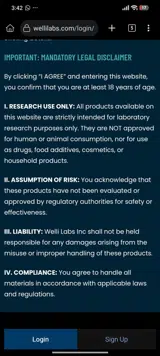 Welli Labs coupon verification screenshot
