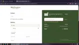 WF825SAVE30 coupon verification screenshot