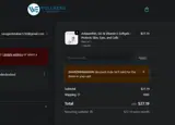 SHARONNMAISON coupon verification screenshot