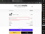 HFAPricing coupon verification screenshot