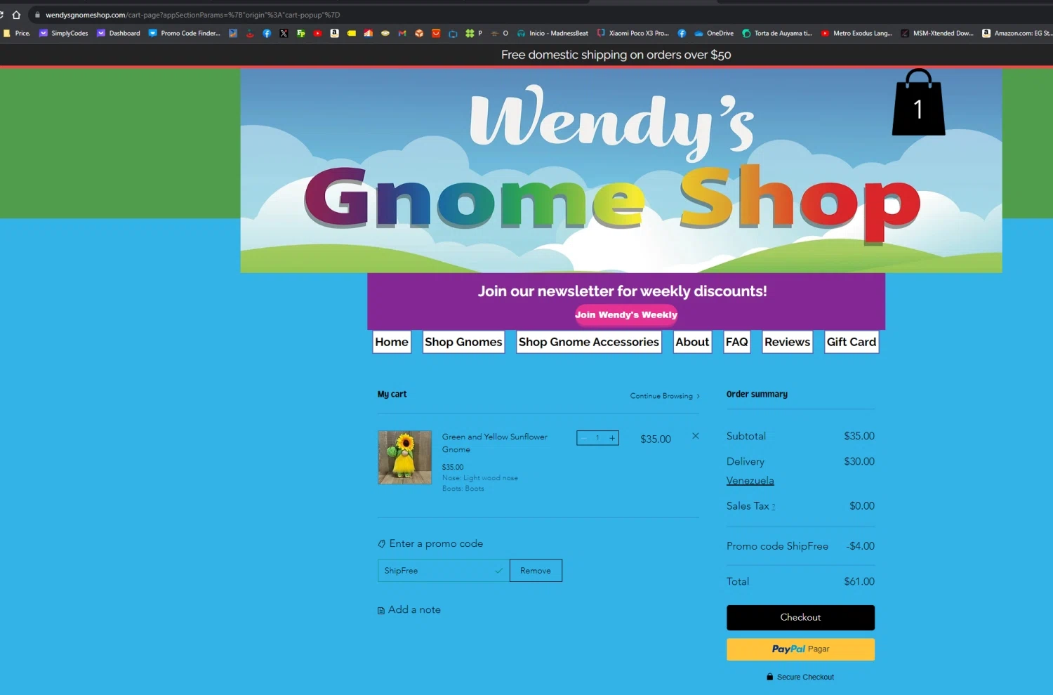 how to use Wendy'S Gnome Shop coupons