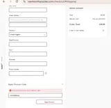 WINTERSALE coupon verification screenshot