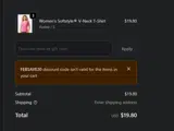 We Print U Press Transfers coupon verification screenshot
